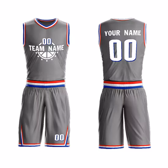 Basketball Wear Sublimation Reversible Practice Jersey Singlets Custom Basketball Jersey