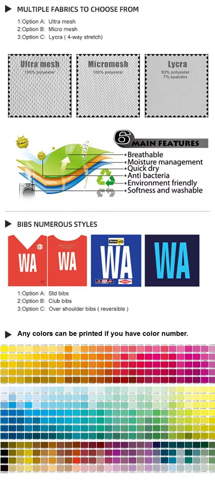 Free Samples Wholesale Custom Sportswear Women Netball Uniform Dress Wear