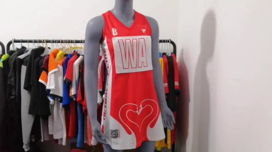 Campioni gratuiti all'ingrosso Abbigliamento sportivo personalizzato da donna Netball Abbigliamento uniforme