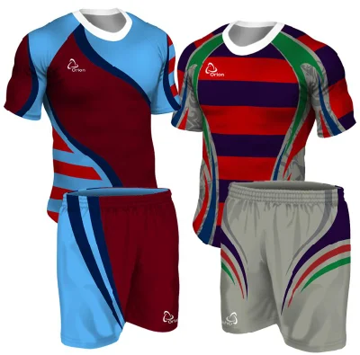 Maglia da rugby da uomo di ultimo design Abbigliamento sportivo a sublimazione personalizzato
